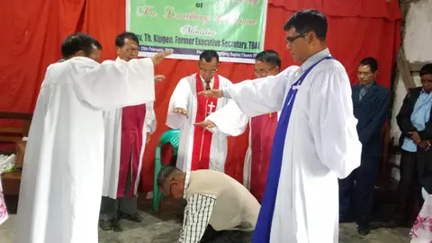 Pastor Louthang  A.Songpijang Ordination